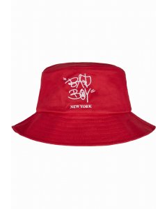 Kalap // Mister tee Bad Boy Bucket Hat red