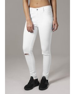 Nadrág // Urban classics Ladies Cut Knee Pants white