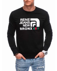 Men's sweatshirt B1580 - black