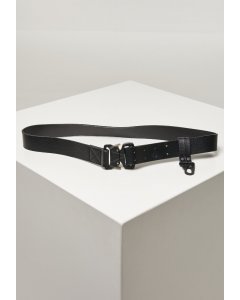 Női öv // Urban classics Imitation Leather Belt With Hook black