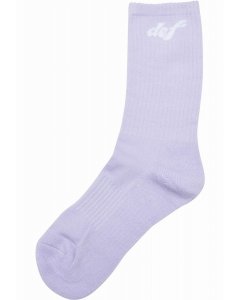DEF / Pastel Socks purple
