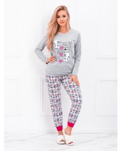 Women's pyjamas ULR174 - grey