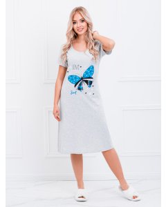 Women's pyjamas nightgown ULR145 - grey