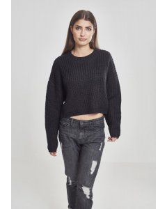 Női szvetter  // Urban Classics Ladies Wide Oversize Sweater black