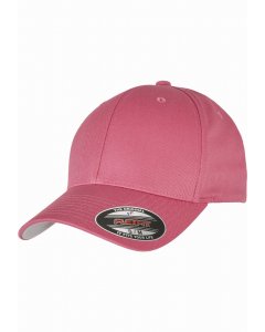 Baseball sapka // Flexfit  Wooly Combed dark pink
