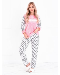 Women's pyjamas ULR151 - light pink