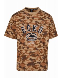 Ecko Unltd. / Tshirt BBall camouflage/camel/brown