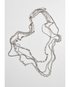 Urban Classics / Valeria Layering Necklace silver