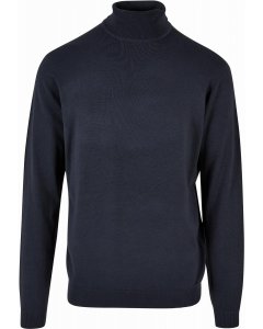 Urban Classics / Knitted Turtleneck Sweater navy