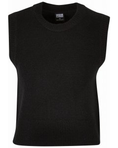 Urban Classics / Ladies Knit Slipover black
