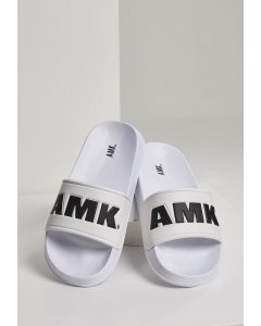 Papucs // AMK Slides white/black