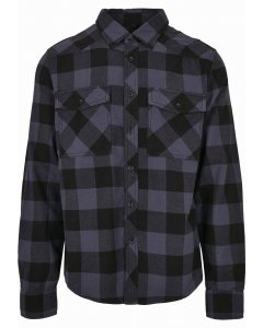 Brandit / Checkshirt black/grey