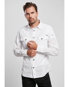 Férfi ing // Brandit Slim Worker Shirt white