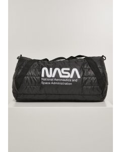 Mister Tee / NASA Puffer Duffle Bag black