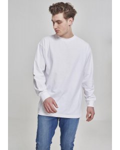 Férfi póló  hosszú ujjú  // Urban Classics Boxy Heavy Longsleeve white