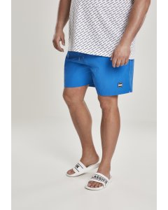 Férfi fürdőruha // Urban Classics Block Swim Shorts cobalt blue