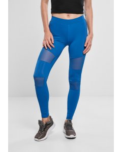 Macskanadrág // Urban classics  Ladies Tech Mesh Leggings sporty blue