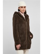 Urban Classics / Ladies Sherpa Jacket brown