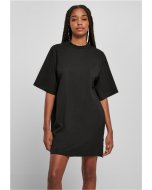 Női ruha // Urban Classics / Ladies Organic Heavy Oversized Tee Dress black