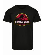Férfi póló rövid ujjú // Merchcode Merchcode Jurassic Park Logo Tee black