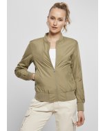 Női bomber kabát // Urban classics  Ladies Light Bomber Jacket khaki