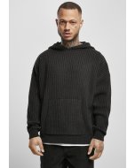 Férfi pulóver // Urban Classics Knitted Hoody black