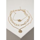 Urban Classics / Ocean Layering Necklace gold