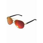 Napszemüveg // MasterDis Sunglasses Mumbo Mirror gold/red