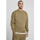 Férfi pulóver // Urban classics Crewneck Sweatshirt tiniolive