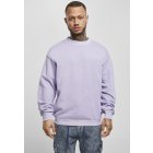 Férfi póló  hosszú ujjú  // Urban Classics Pigment Dyed Pocket Longsleeve lavender