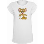 Merchcode / Ladies Tom & Jerry Mouse Tee white
