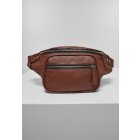 Urban Classics / Synthetic Leather Shoulder Bag brown