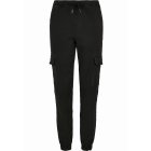 Farmer nadrág // Urban Classics Ladies Knitted Denim High Waist Cargo Pants black