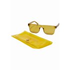 Napszemüveg // Urban Classics / Sunglasses Honolulu With Case mustard