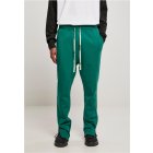 Férfi melegítő nadrág // Urban Classics Side-Zip Sweatpants green