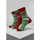 Zoknik // Urban classics Christmas Lama Socks 3-Pack multicolor