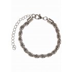 Urban Classics / Charon Intertwine Bracelet silver