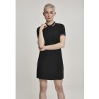 Női ruha // Urban Classics Ladies Polo Dress black