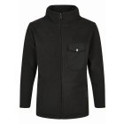 Urban Classics Kids / Boys Polar Fleece Track Jacket black