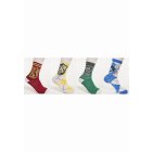 Zoknik // Merchcode Harry Potter Team Socks 4-Pack multicolor