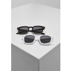 Napszemüveg // Urban classics  Sunglasses Symi 2-Pack black/black+white/black