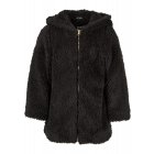 Urban Classics / Girls Sherpa Jacket black